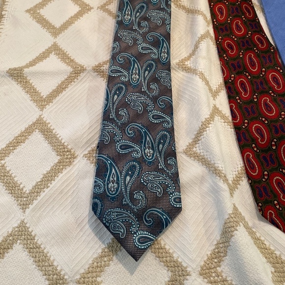 Set of 7 silk ties. Descpription below - Picture 7 of 16